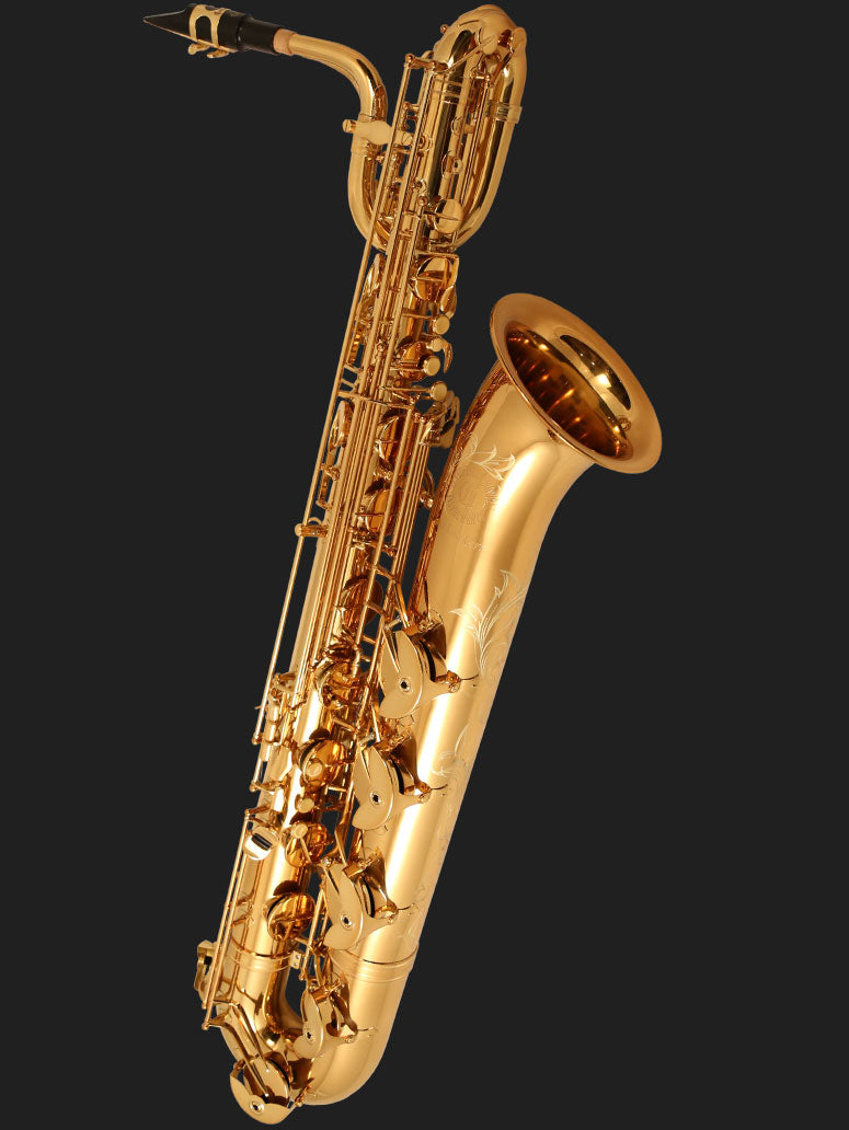 Cannonball B7-L Artist Series baritonsaxofoon – diepe goudlak