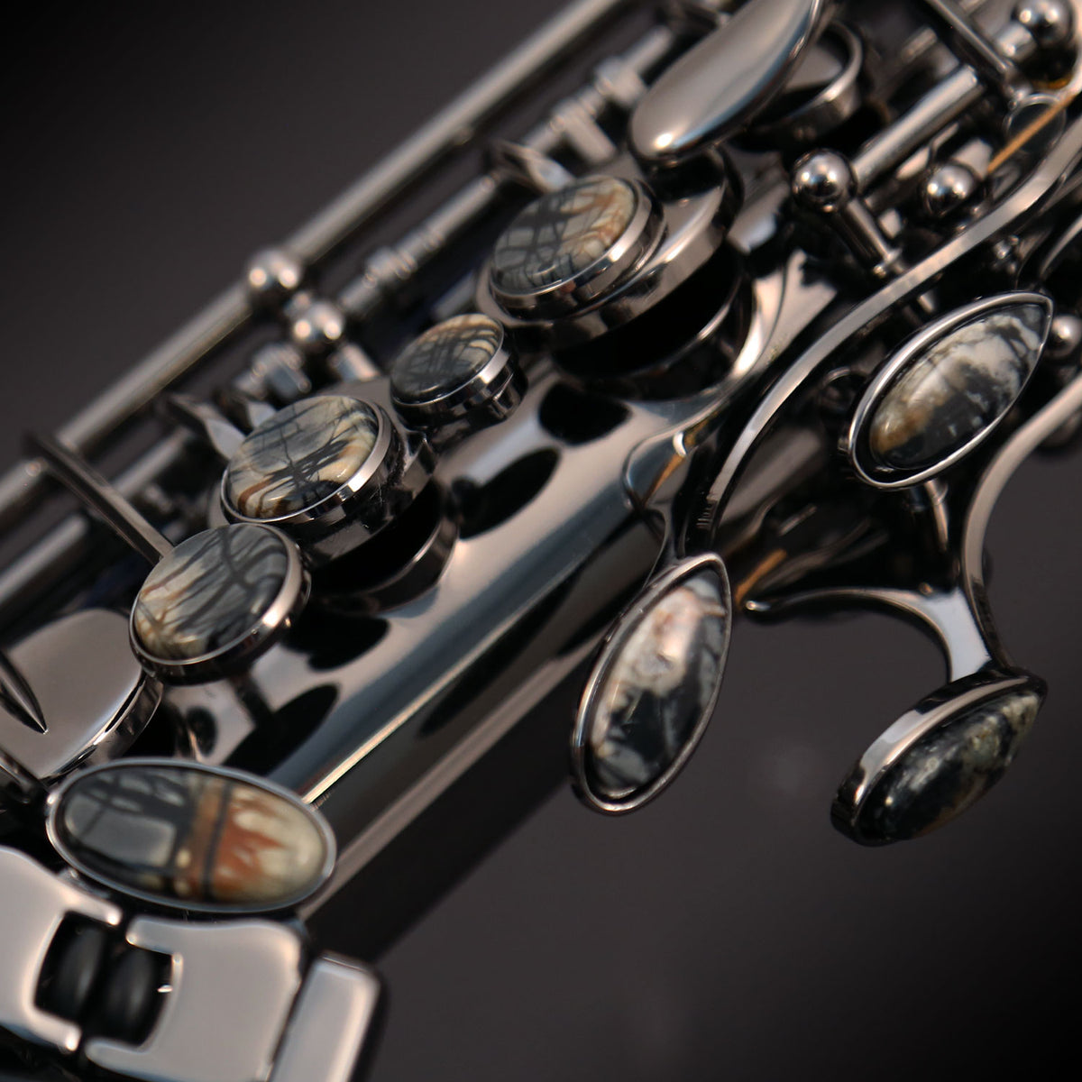 Saxophone ténor Cannonball GT5-B Gerald Albright Signature Series – Nickel noir poli — photo du produit 4