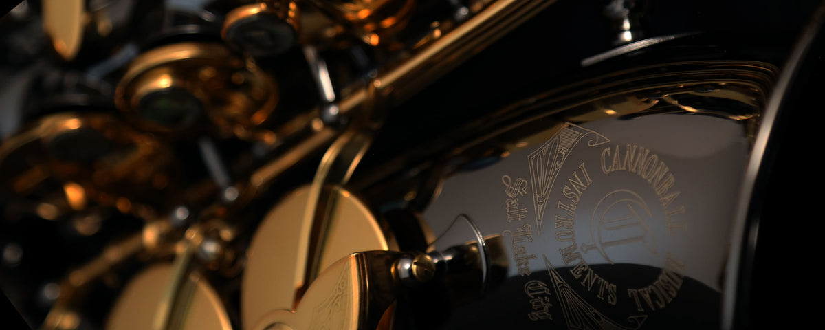 Cannonball TScep-BL Sceptyr™ Semi-Pro Tenor Saxophone – Black Nickel / Gold Lacquer Keys