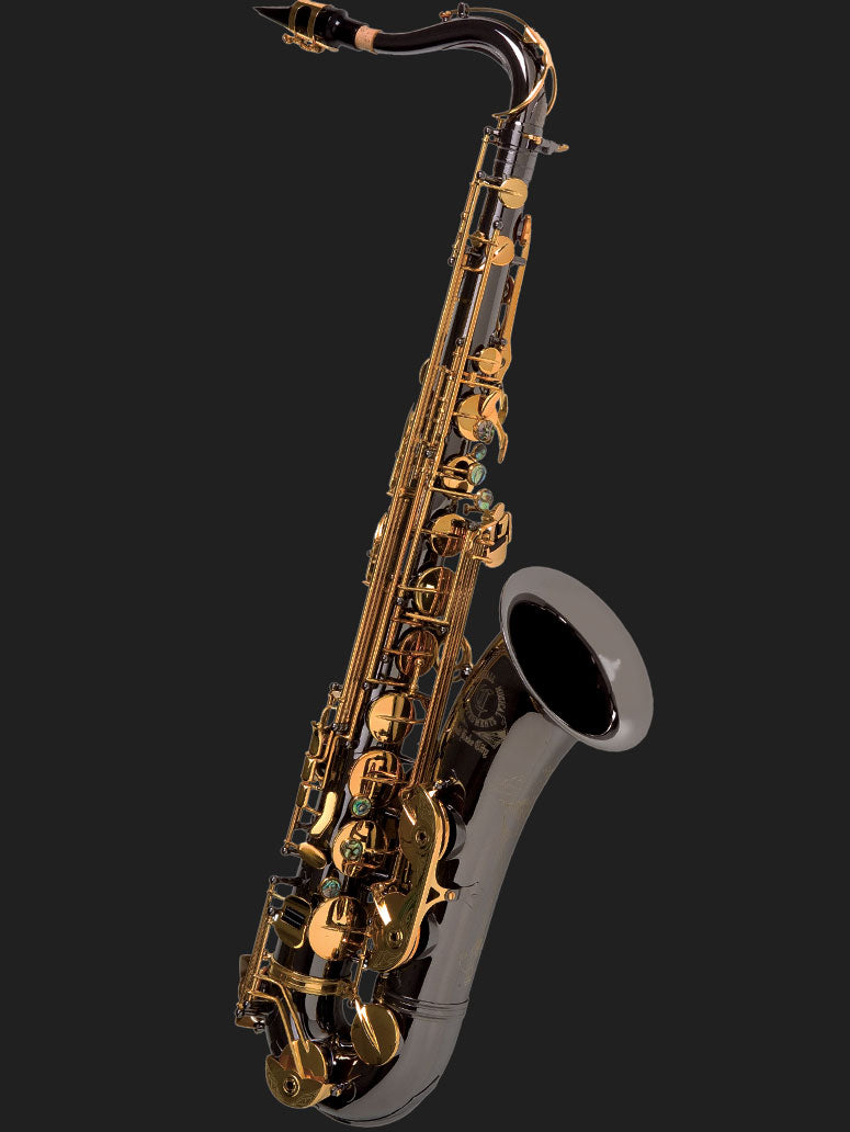 Cannonball TScep-BL Sceptyr™ Semi-Pro Tenor Saxophone – Black Nickel / Gold Lacquer Keys