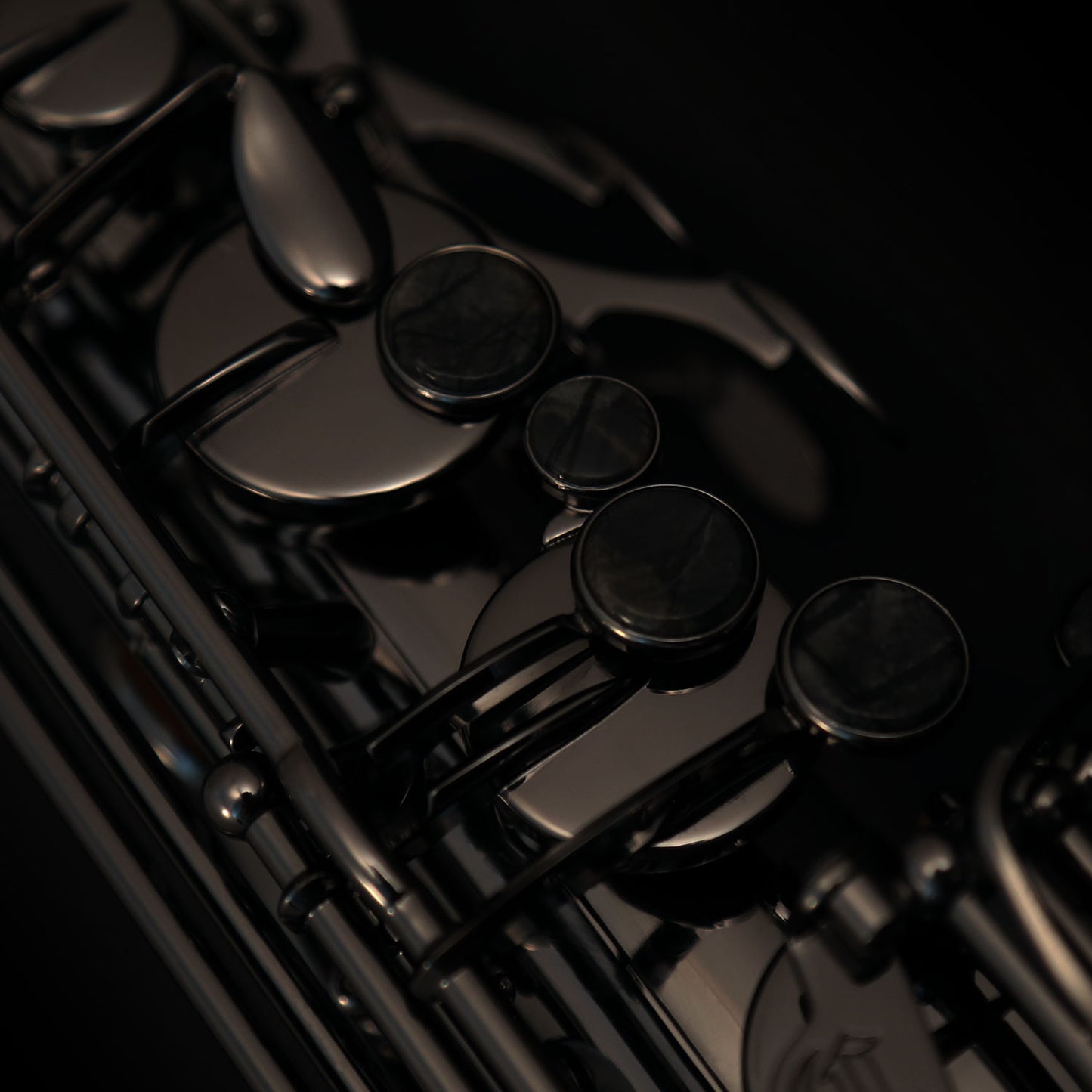 Cannonball T5-B Big Bell® Stone Series® Tenor Saxophone – Polished Black Nickel