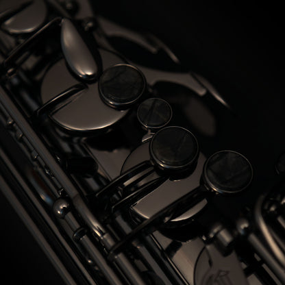 Cannonball T5-B Big Bell® Stone Series® Tenor Saxophone – Polished Black Nickel