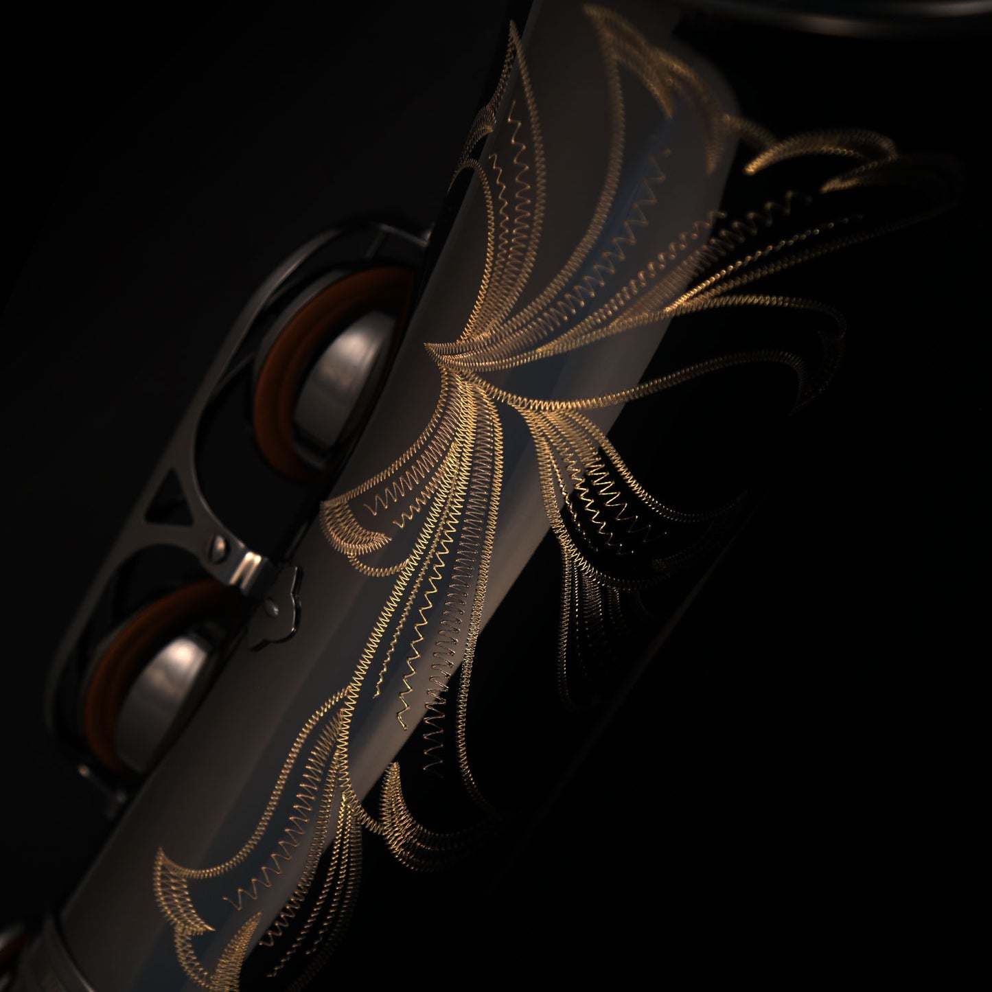 Cannonball T5-B Big Bell® Stone Series® Tenor Saxophone – Polished Black Nickel