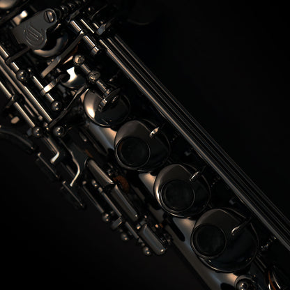 Cannonball SC5-B Big Bell® Stone Series® Sassofono soprano curvo – Nichel nero lucido