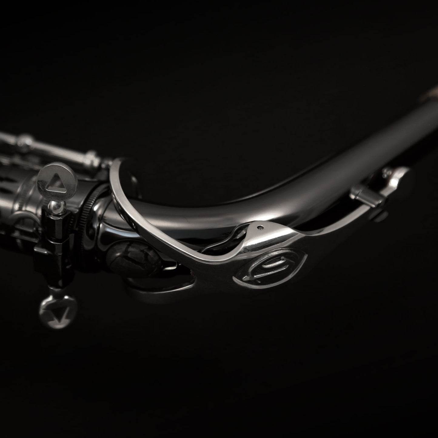 Cannonball T5-BS Big Bell® Stone Series® Tenor Saxophone – Black Nickel / Silver-Plated Keys