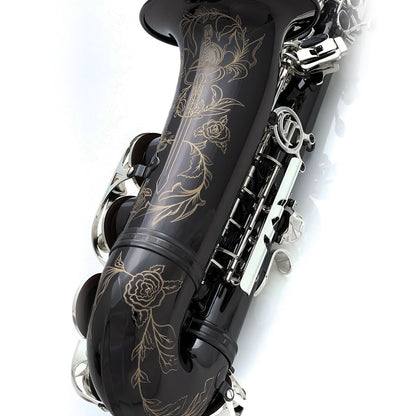 Cannonball T5-BS Big Bell® Stone Series® Tenor Saxophone – Black Nickel / Silver-Plated Keys