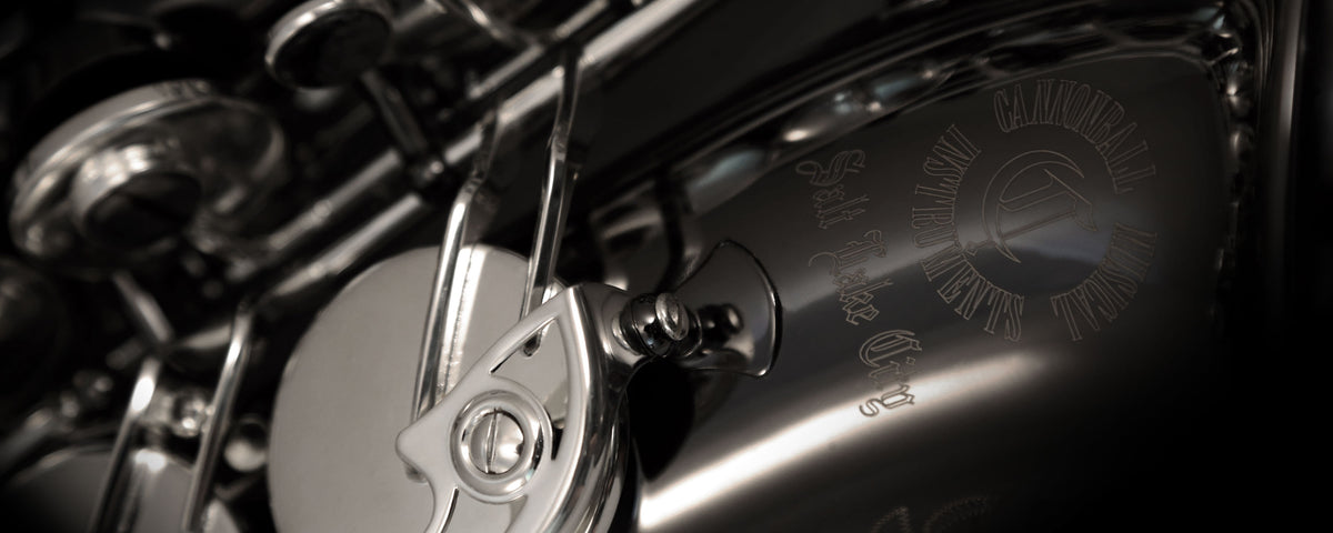 Cannonball A5-BS altsaxofoon — klepmechaniek, corpus