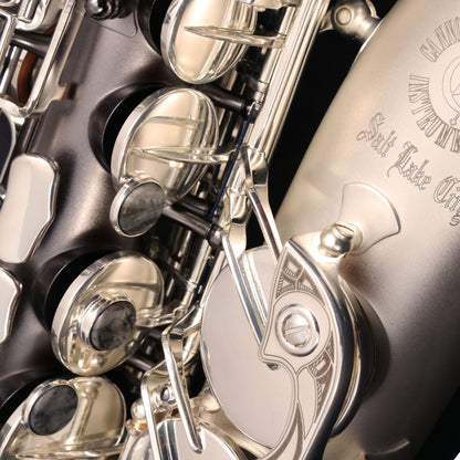 Cannonball T5-HS Big Bell® Stone Series® Tenor Saxophone – Hotspur™ Iced Black / Silver