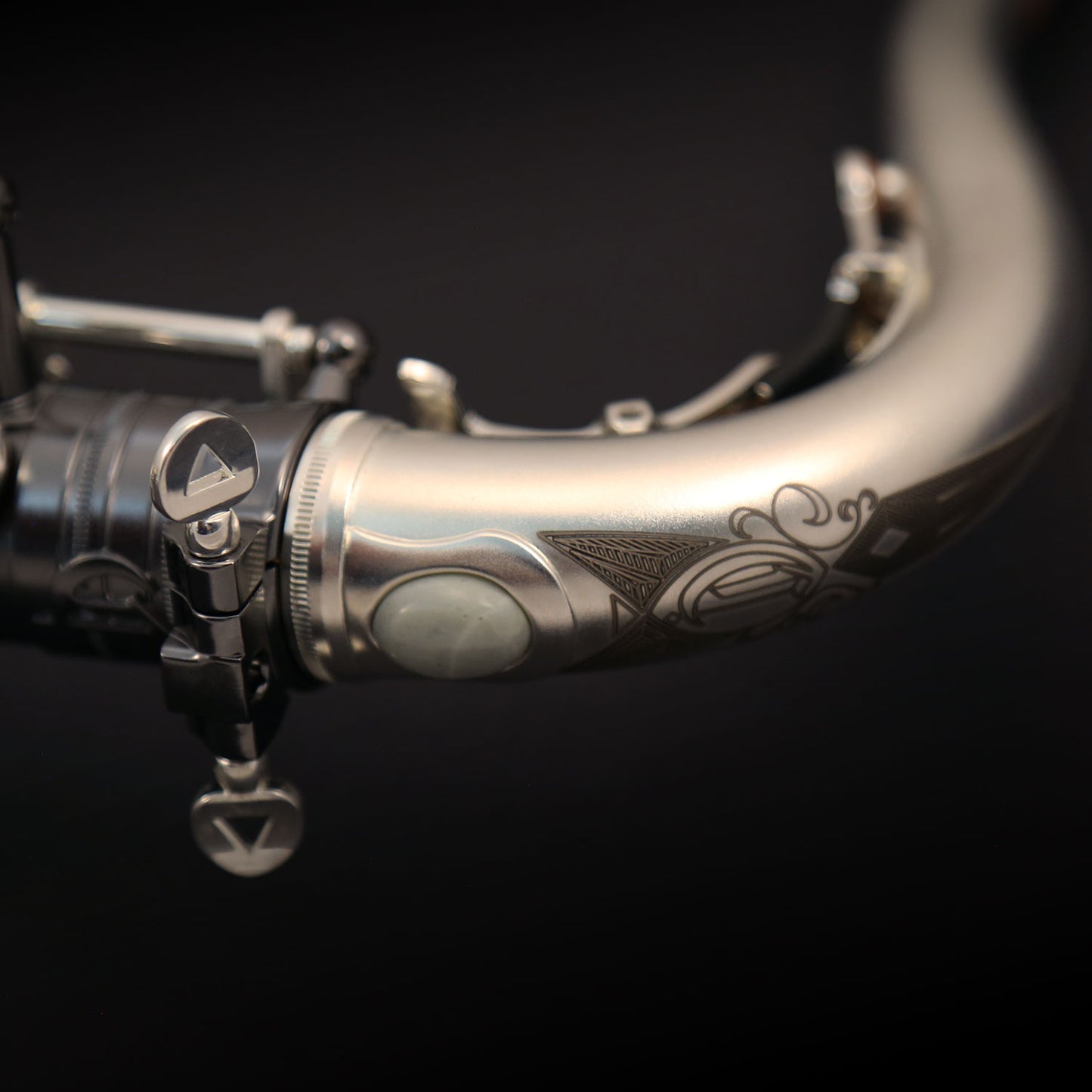 Cannonball T5-HS Big Bell® Stone Series® Tenor Saxophone – Hotspur™ Iced Black / Silver