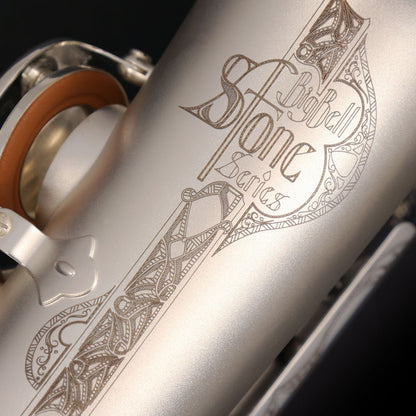Cannonball T5-HS Big Bell® Stone Series® Tenor Saxophone – Hotspur™ Iced Black / Silver