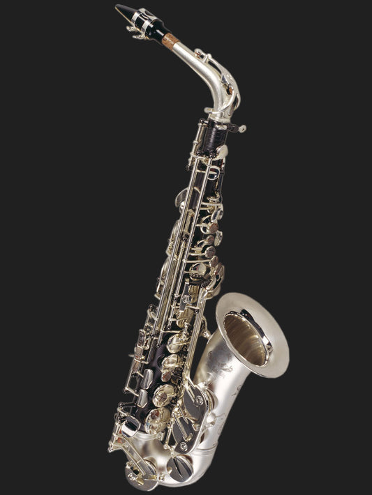 Cannonball A5-HS Big Bell® Stone Series® Alto Saxophone – Hotspur™ Iced Black / Silver