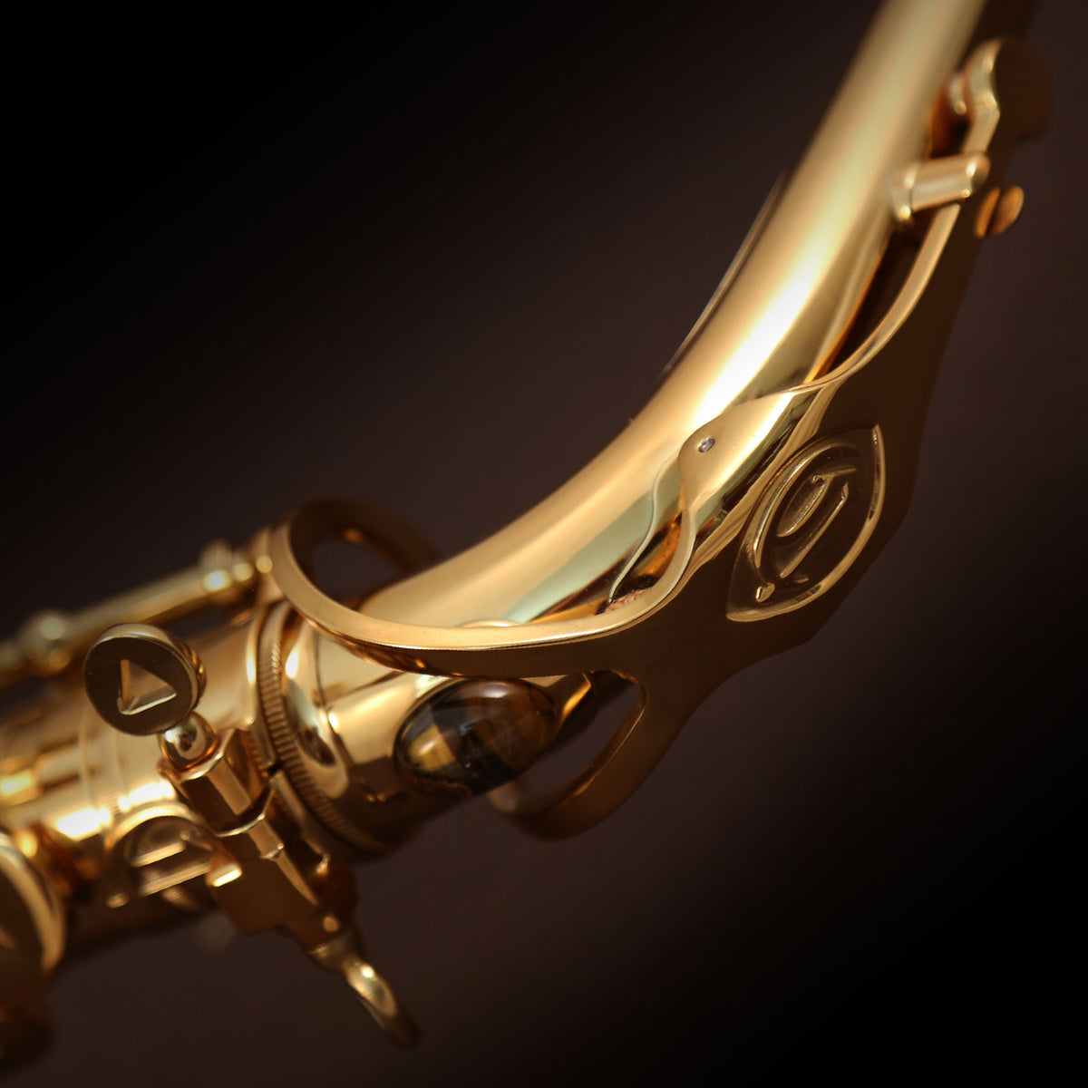 Cannonball S5-L Big Bell® Stone Series® Straight Soprano Saxophone – Rich Gold Lacquer