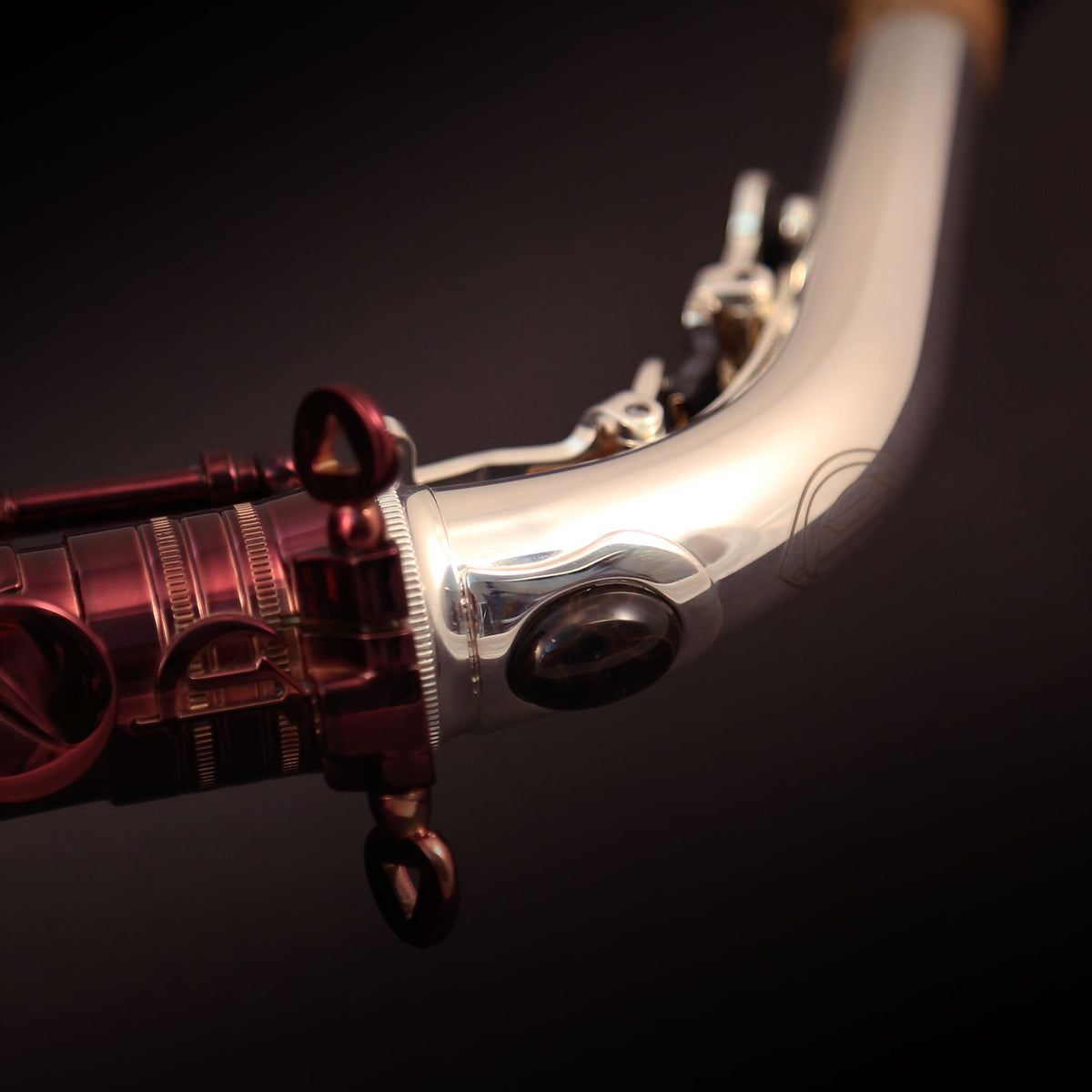 Cannonball A5-R altsaxofoon — hals, octaafmechaniek