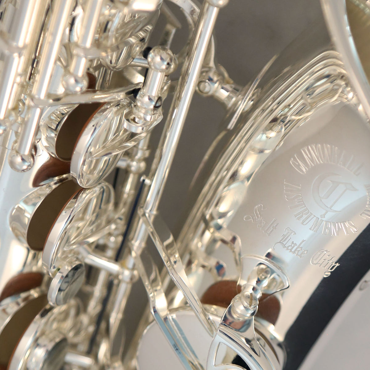 Cannonball A5-S Big Bell® Stone Series® altsaxofoon – verzilverd