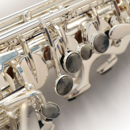 Cannonball A5-S Big Bell® Stone Series® altsaxofoon – verzilverd
