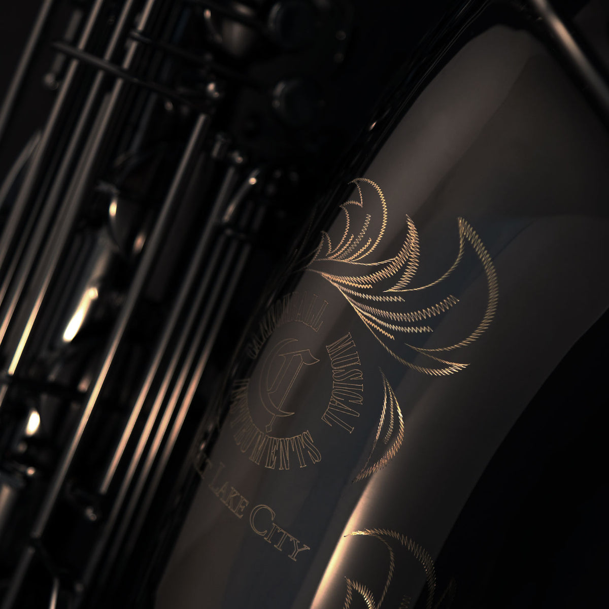 Cannonball B7-B Artist Series Sassofono baritono – Black Nickel
