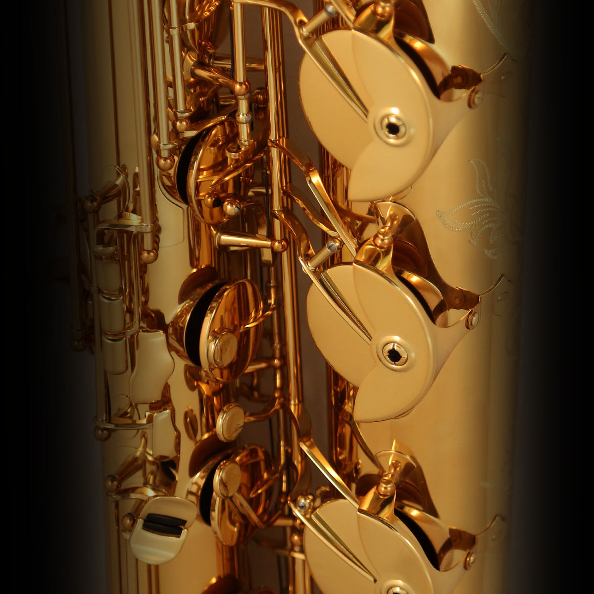 Cannonball B7-L Artist Series baritonsaxofoon – diepe goudlak