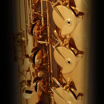 Cannonball B7-L Artist Series baritonsaxofoon – diepe goudlak