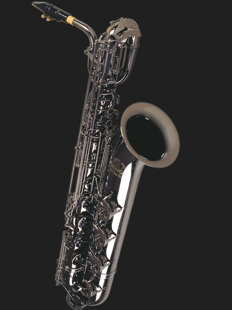 Cannonball B5-B Big Bell® Stone Series® Sassofono baritono – Nichel nero lucido