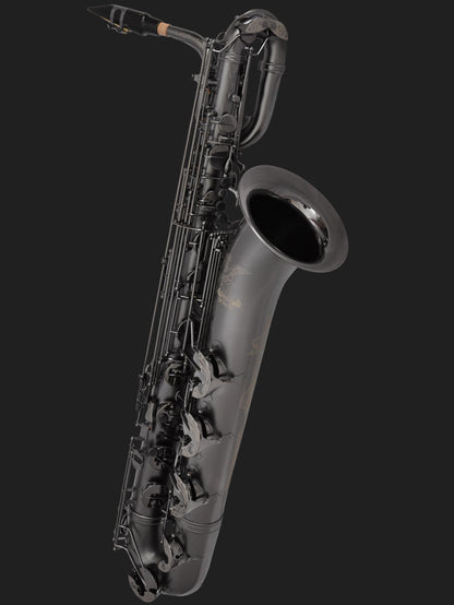 Cannonball B5-B Ice B Big Bell® Stone Series® Baritonsaxophon – The Raven® Iced Black