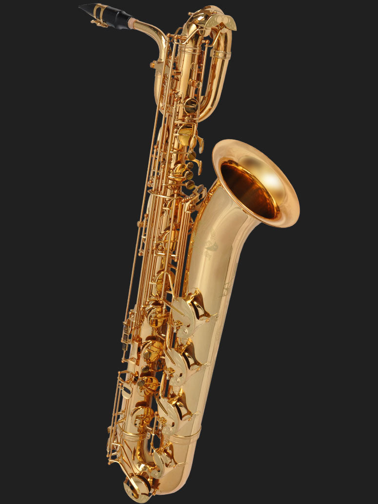 Cannonball B5-L Big Bell® Stone Series® baritonsaxofoon – diepe goudlak