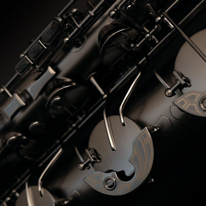 Cannonball B5-B Ice B Big Bell® Stone Series® Baritonsaxophon – The Raven® Iced Black