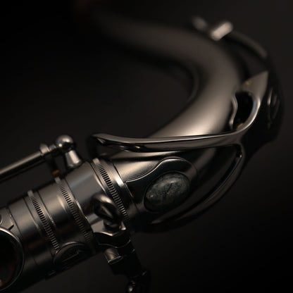 Cannonball T5-B Ice B Big Bell® Stone Series® Sassofono tenore – The Raven® Iced Black