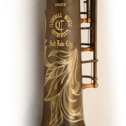 Cannonball T5-BR Big Bell® Stone Series® Tenor Saxophone – The Brute® Aged Brass