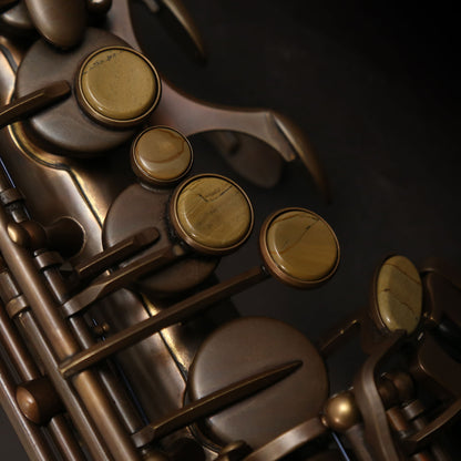 Saxophone alto Cannonball AVR-BR série Vintage Reborn® – The Brute® en laiton vieilli — photo du produit 3