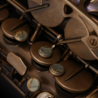 Saxophone alto Cannonball AVR-BR série Vintage Reborn® – The Brute® en laiton vieilli — photo du produit 5