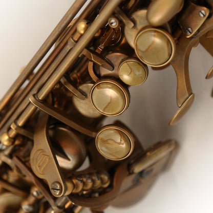 Cannonball SVR-BR Vintage Reborn® Series Sopransaxophon, gerade – The Brute® Aged Brass