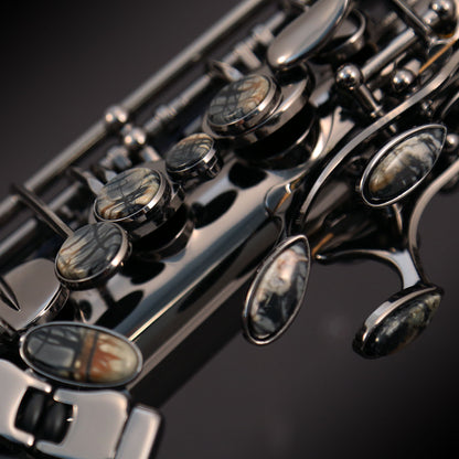 Cannonball GS5-B Gerald Albright Signature Series Sassofono soprano diritto – Nichel nero lucido