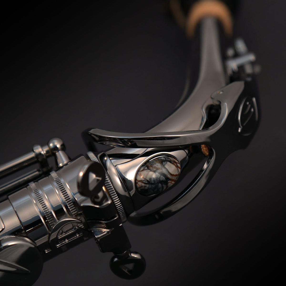 Saxophone ténor Cannonball GT5-B Gerald Albright Signature Series – Nickel noir poli — photo du produit 6