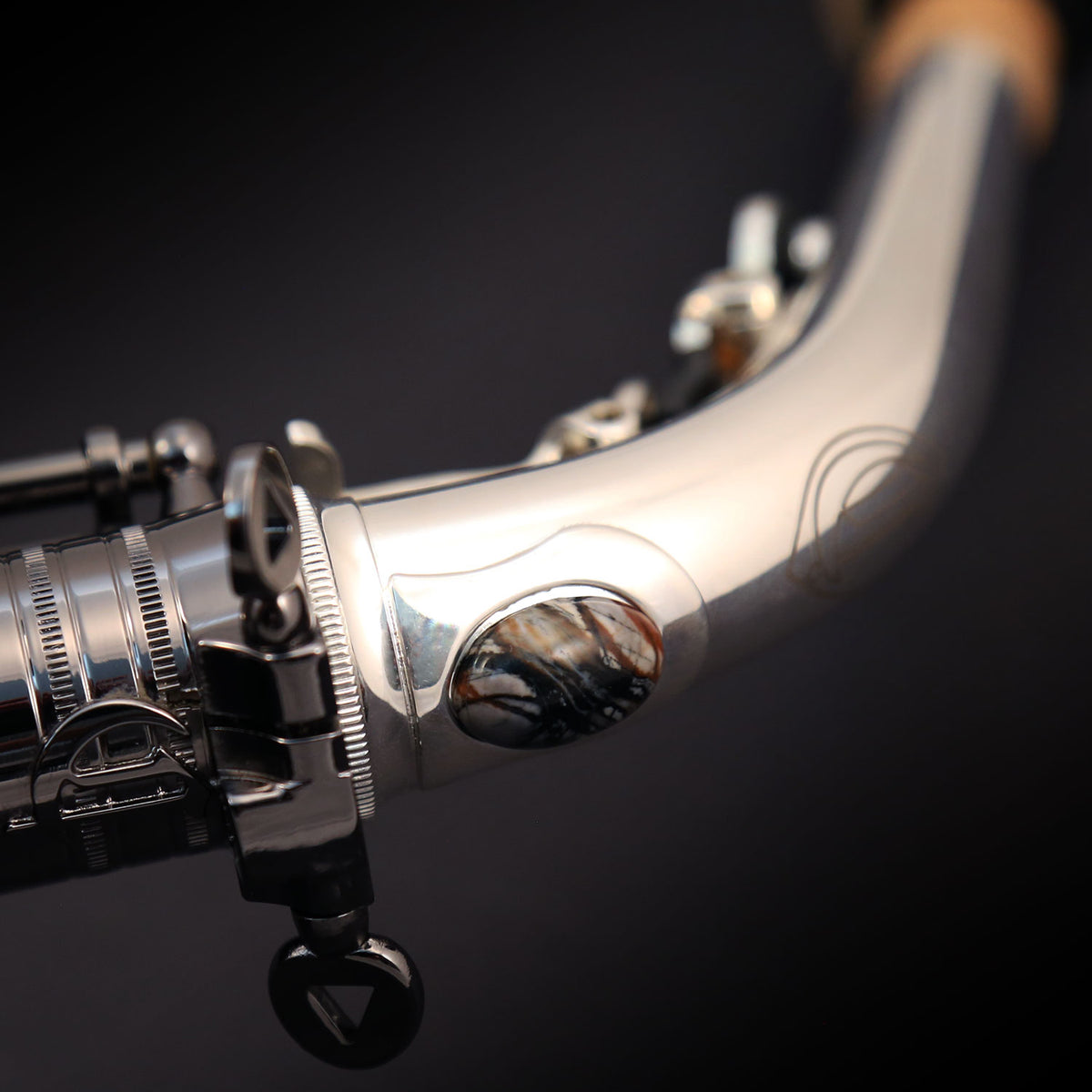 Cannonball GS5-B Gerald Albright Signature Series Sassofono soprano diritto – Nichel nero lucido