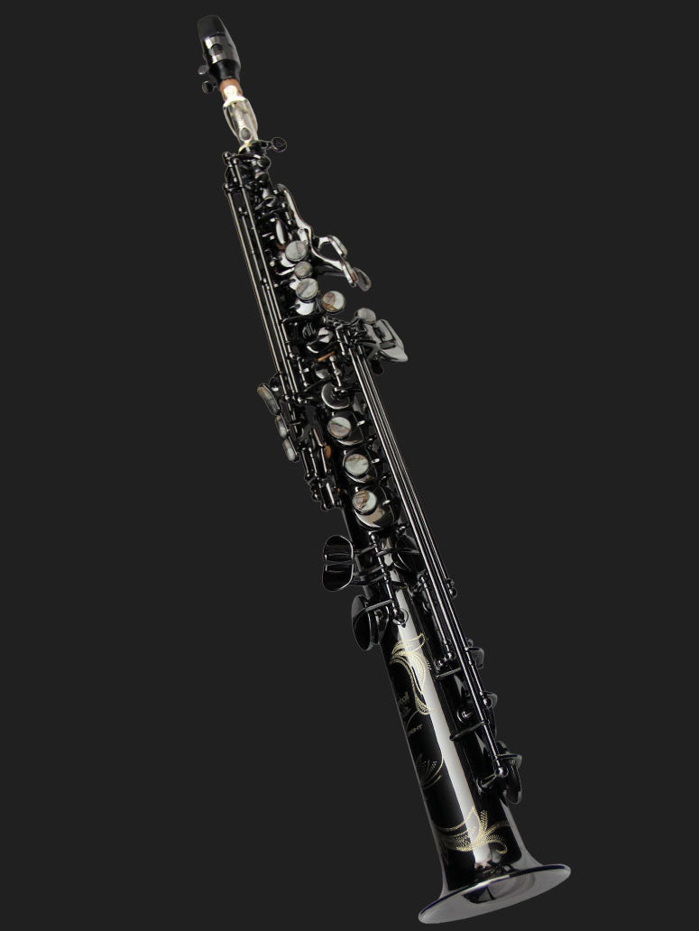 Cannonball GS5-B Gerald Albright Signature Series Sassofono soprano diritto – Nichel nero lucido