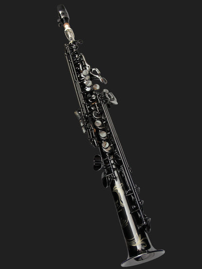 Cannonball GS5-B Gerald Albright Signature Series Sassofono soprano diritto – Nichel nero lucido