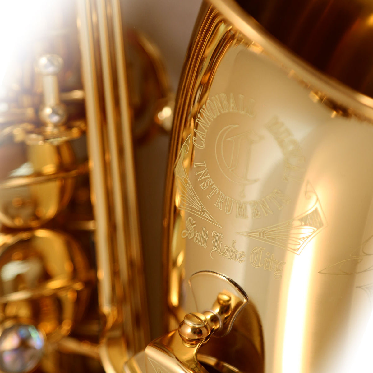 Cannonball TScep-L Sceptyr™ Semi-Pro Sassofono tenore – Rich Gold Lacquer