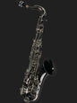 Cannonball T5-BS Big Bell® Stone Series® Tenor Saxophone – Black Nickel / Silver-Plated Keys