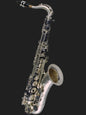 Cannonball T5-HS Big Bell® Stone Series® Tenor Saxophone – Hotspur™ Iced Black / Silver