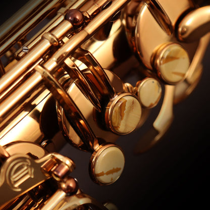 Cannonball TVR-L Vintage Reborn® Series Tenor Saxophone – Dark Amber Lacquer — product image 4
